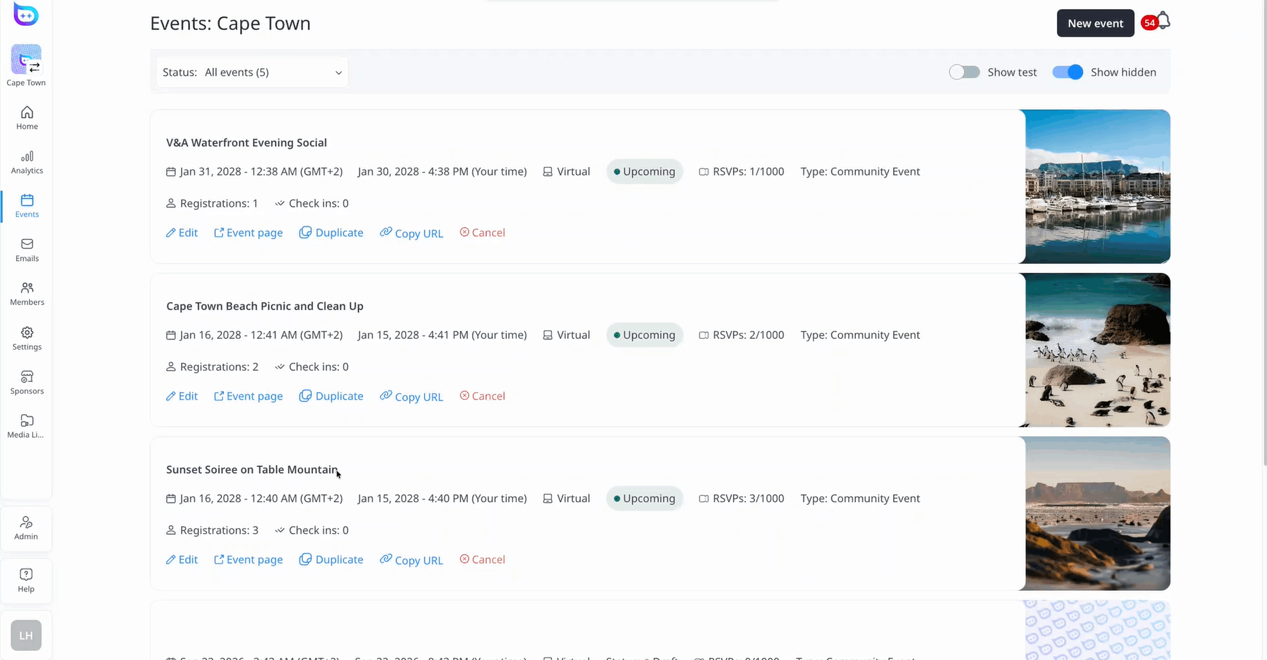 Navigate to automated emails dashboard.gif